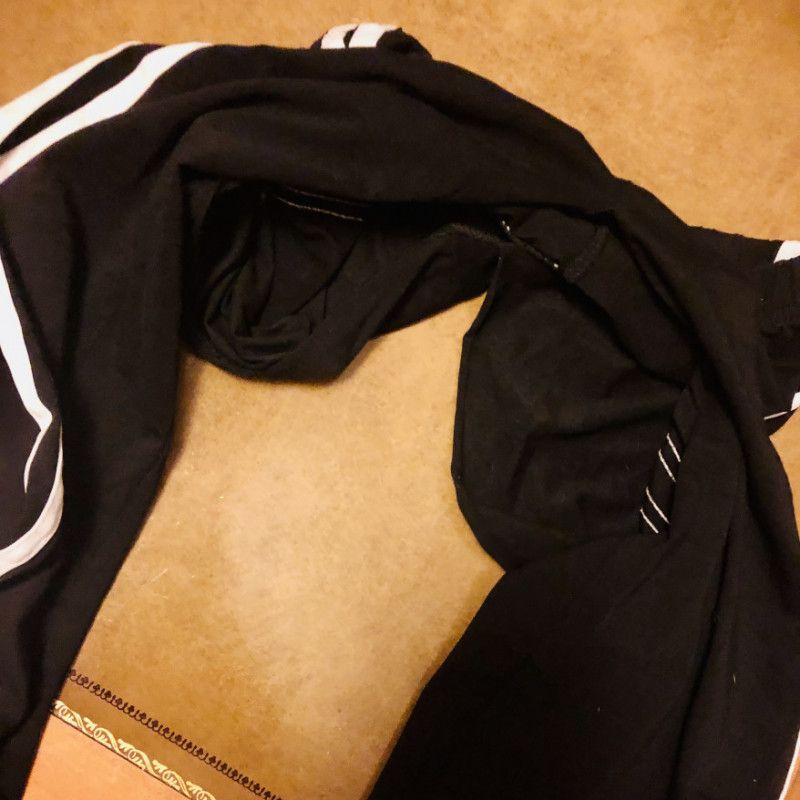 Used Athletic Ripped Fetish Leggings