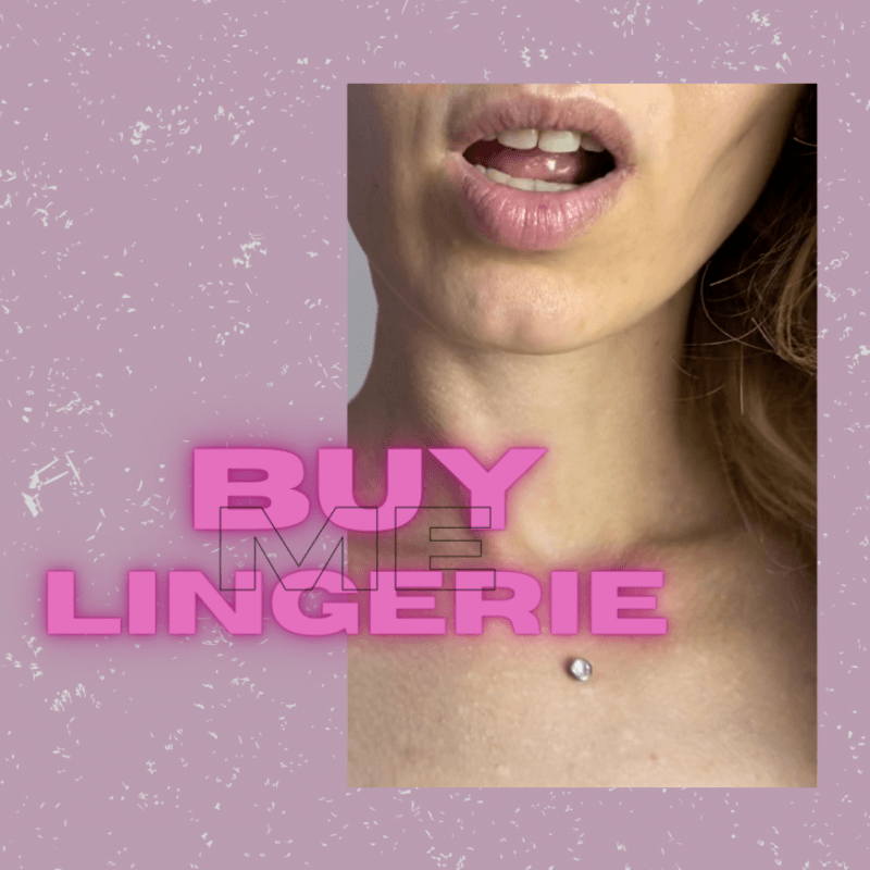 Buy me lingerie