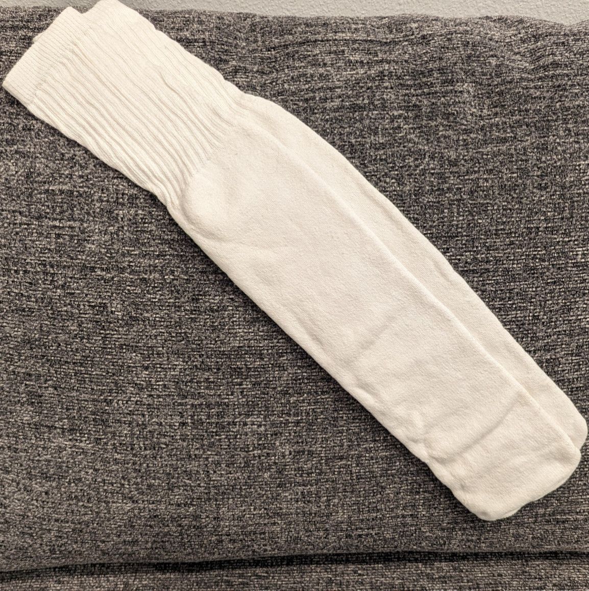 Knee High White Tube Socks