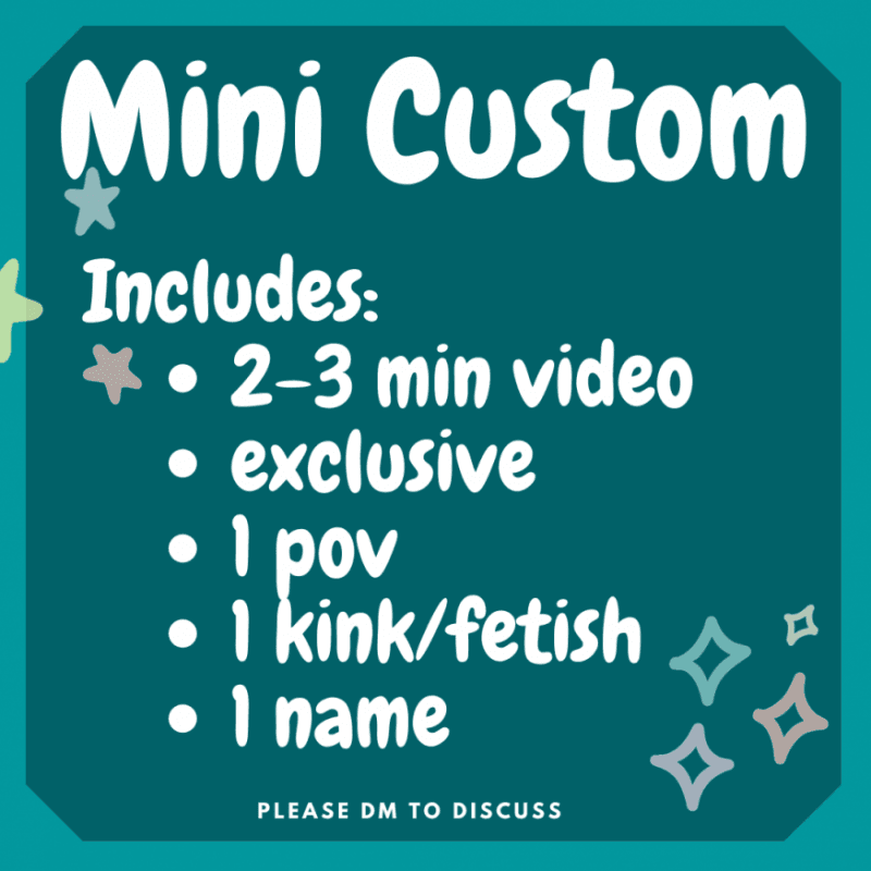 Mini custom video