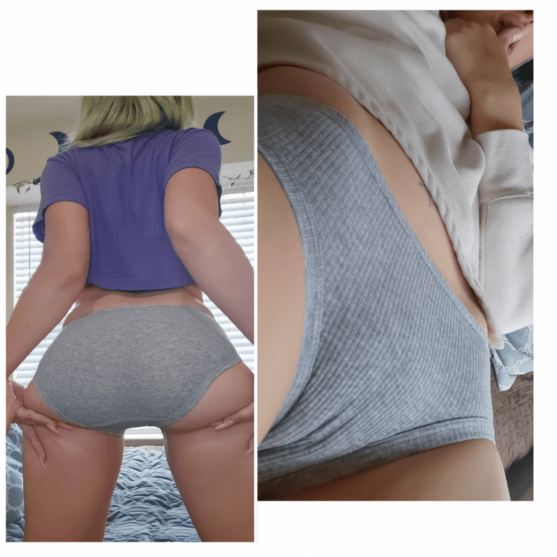 worn panty with 5min personalized video