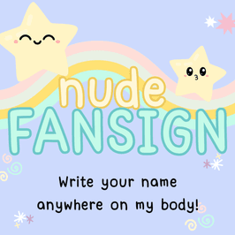 Nude Fansign