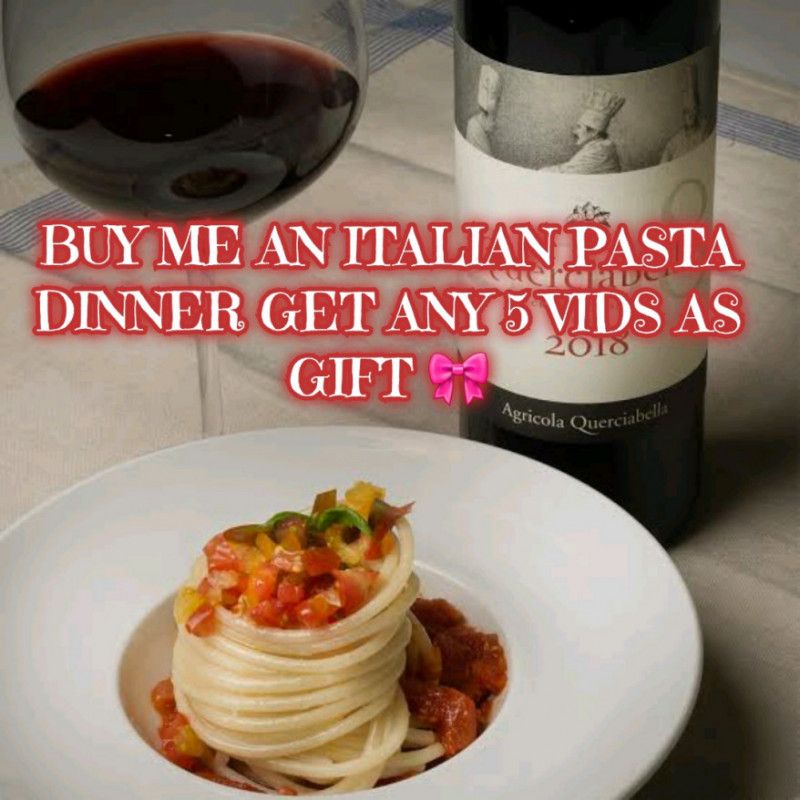 Spoil Me With An Italian Pasta Dinner