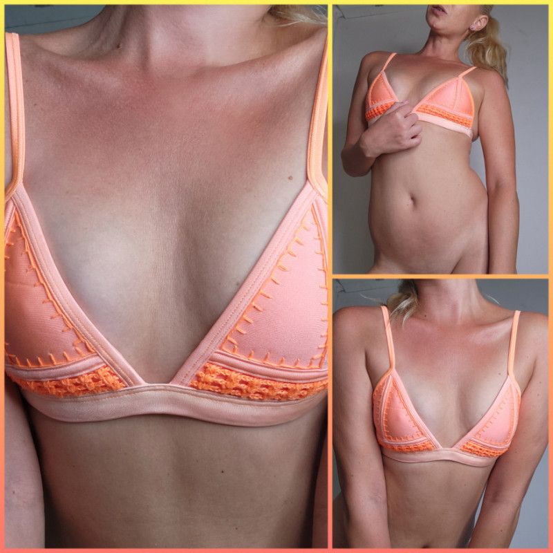 Triangle Orange Bikini