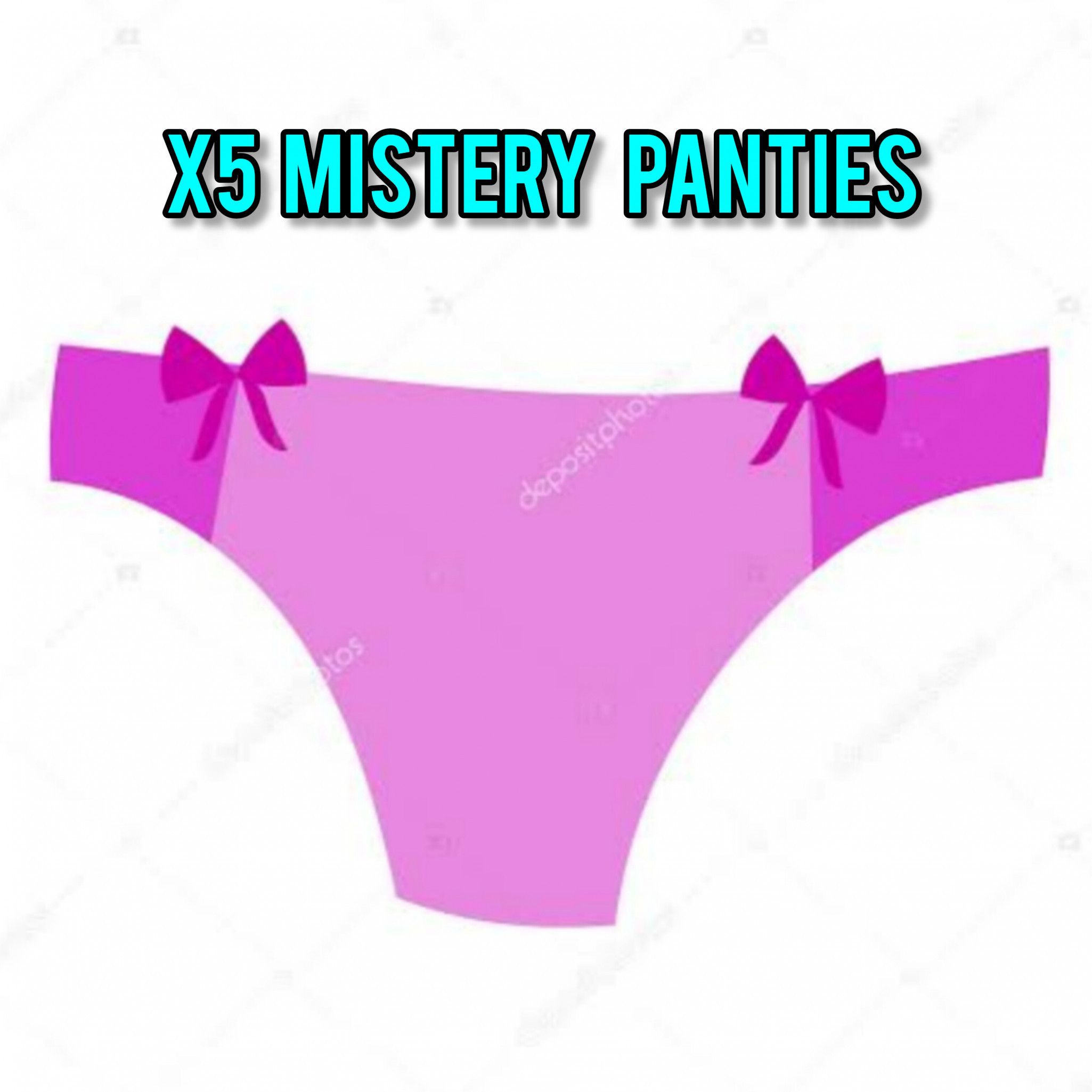 5 Of Random Mistery Panties Bundle