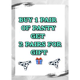 Panty PROMO Buy 1 GET 2 Pairs For Gift