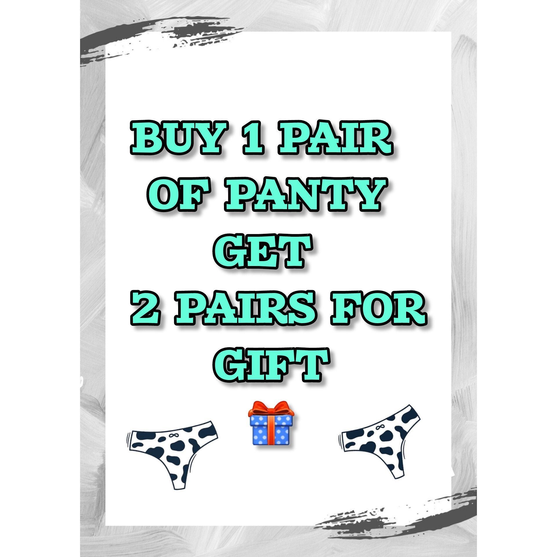 Panty PROMO Buy 1 GET 2 Pairs For Gift