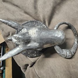 Antique Metal Horse Head Door Knocker