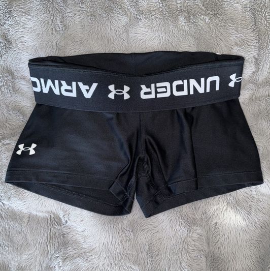 Sexy Black Under Armour Workout Shorts