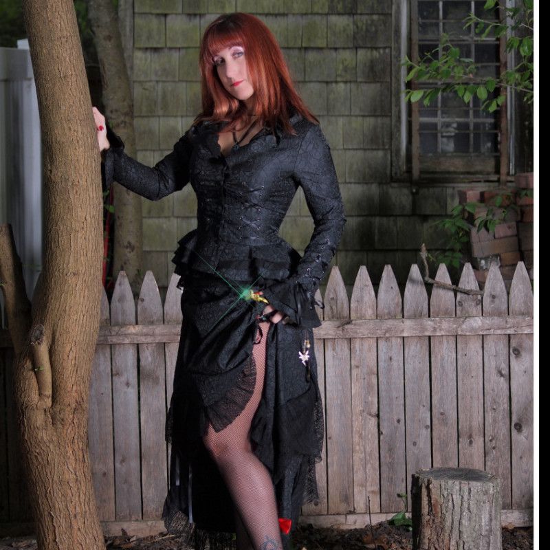 Sexy Gothic In The Forest Pinup Set 2016