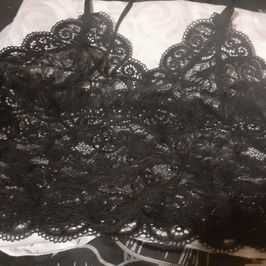 Black lace top