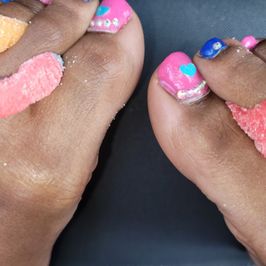 Candy feet Car  pics