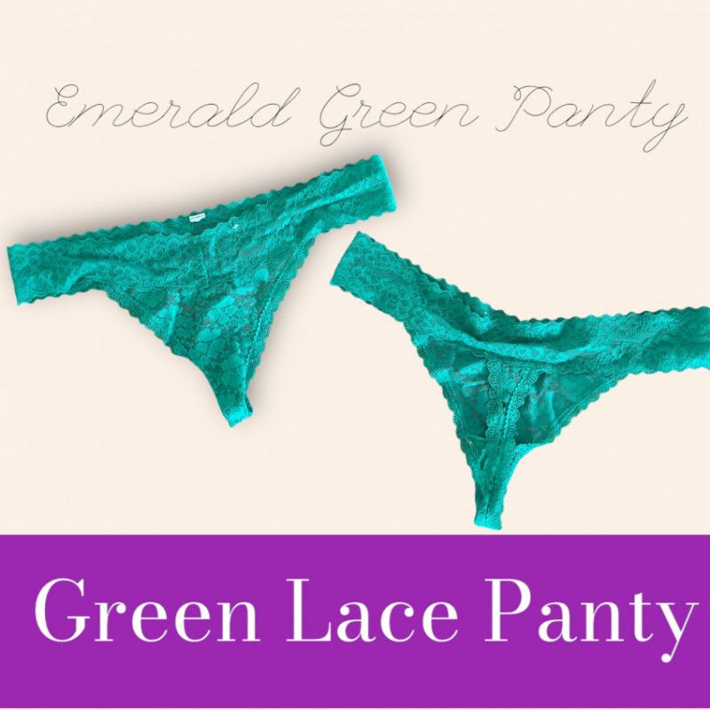 Green Lace Panty