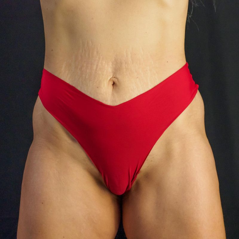 Red gym thongs plus VIDEO