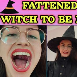 WITCH COSTUME UVULA VORE FETISH PHOTO SET