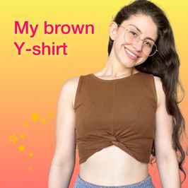 my brown top