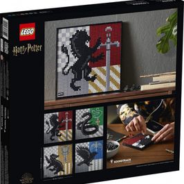 LEGO Art Harry Potter Hogwarts Crests