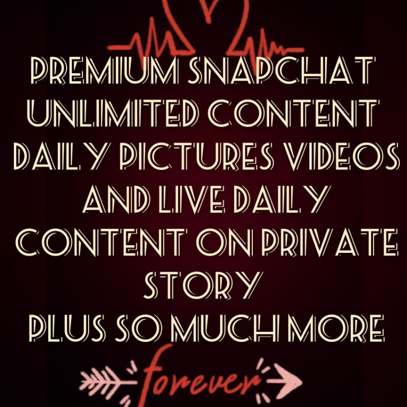 SNAPCHAT PREMIUM UNLIMITED