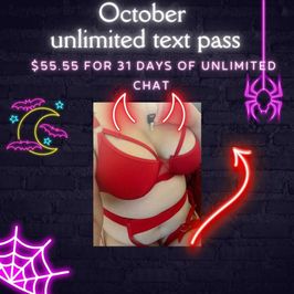 OCTOBER UNLIMITED CHAT PASS