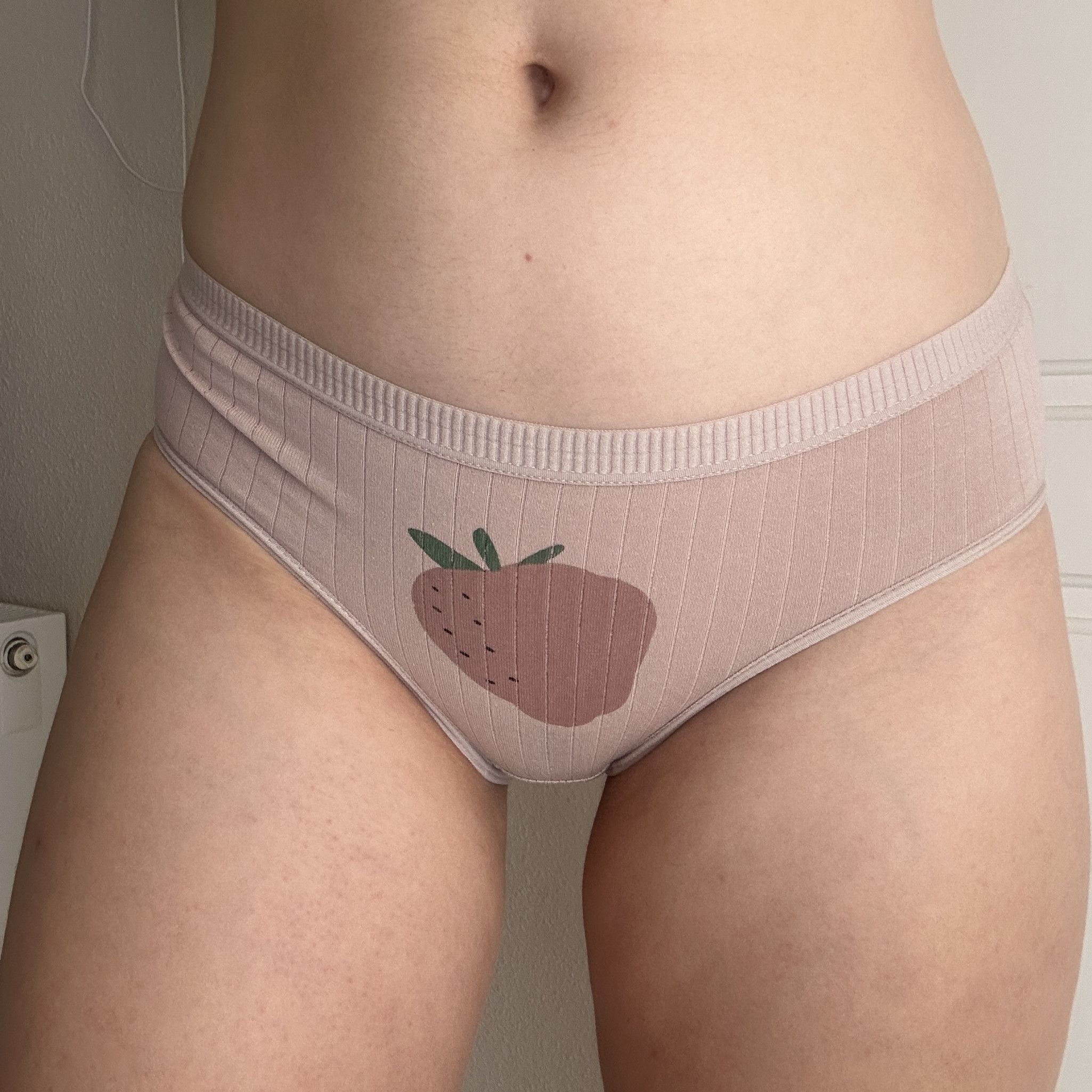 Teen Panties Briefs With Strawberry Print