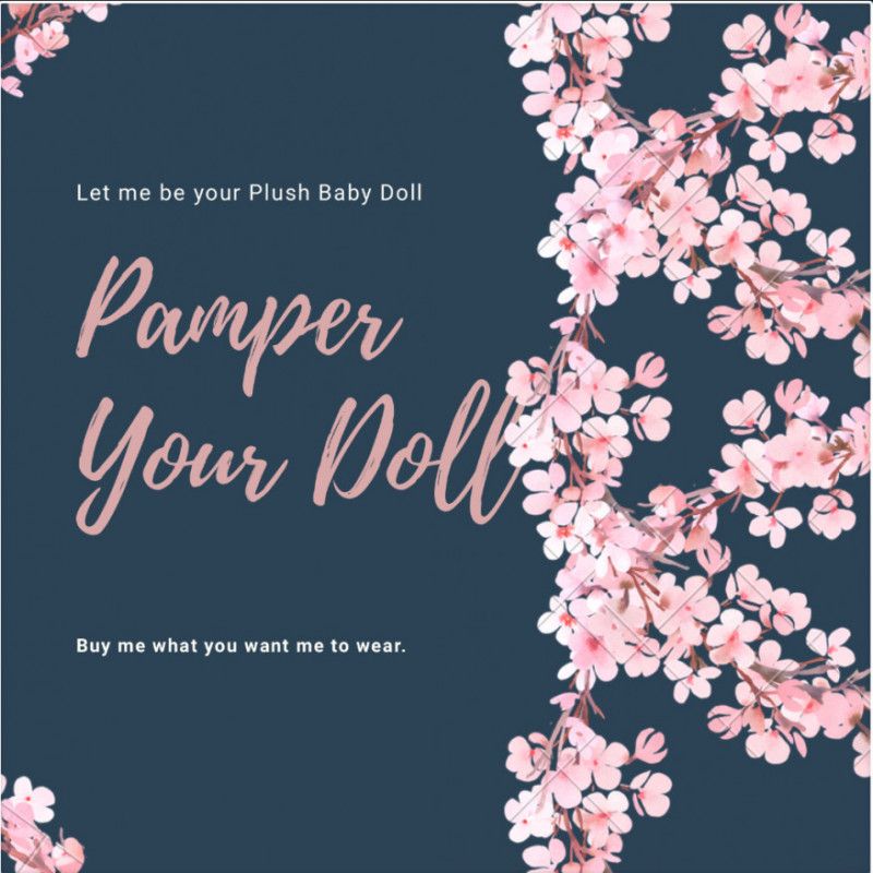 Pamper The Plush Doll