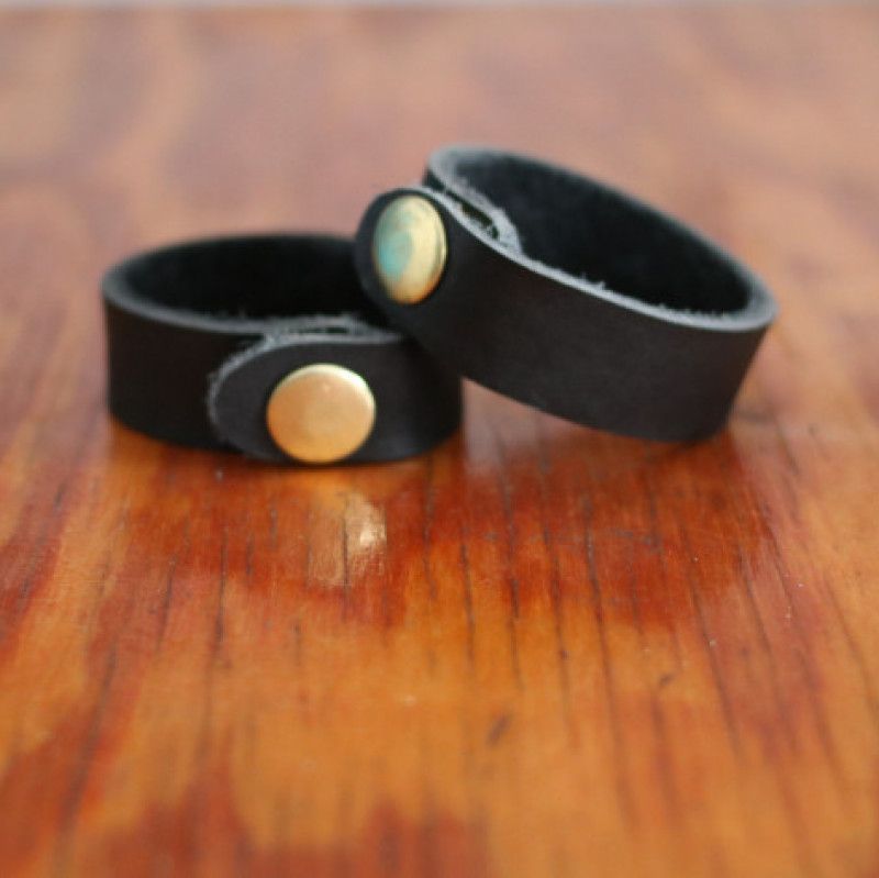 Leather cuffs