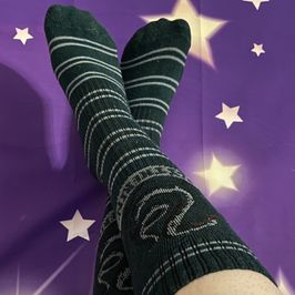 Used Slytherin Socks