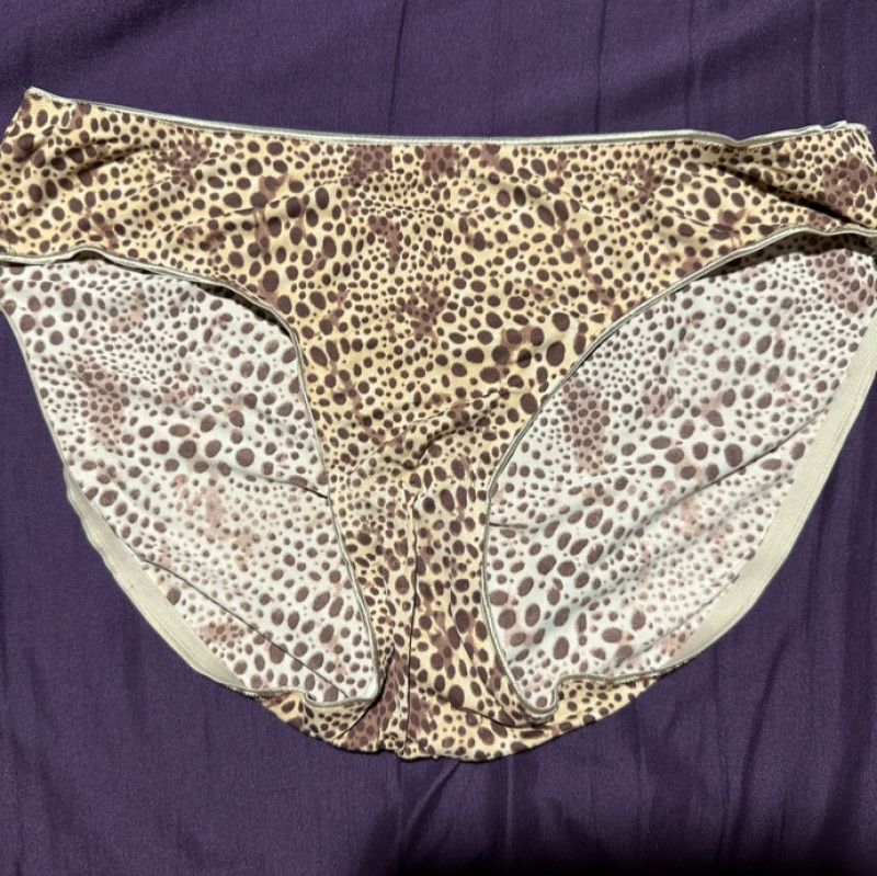 cheetah print bikini fullback panties 2 day wear