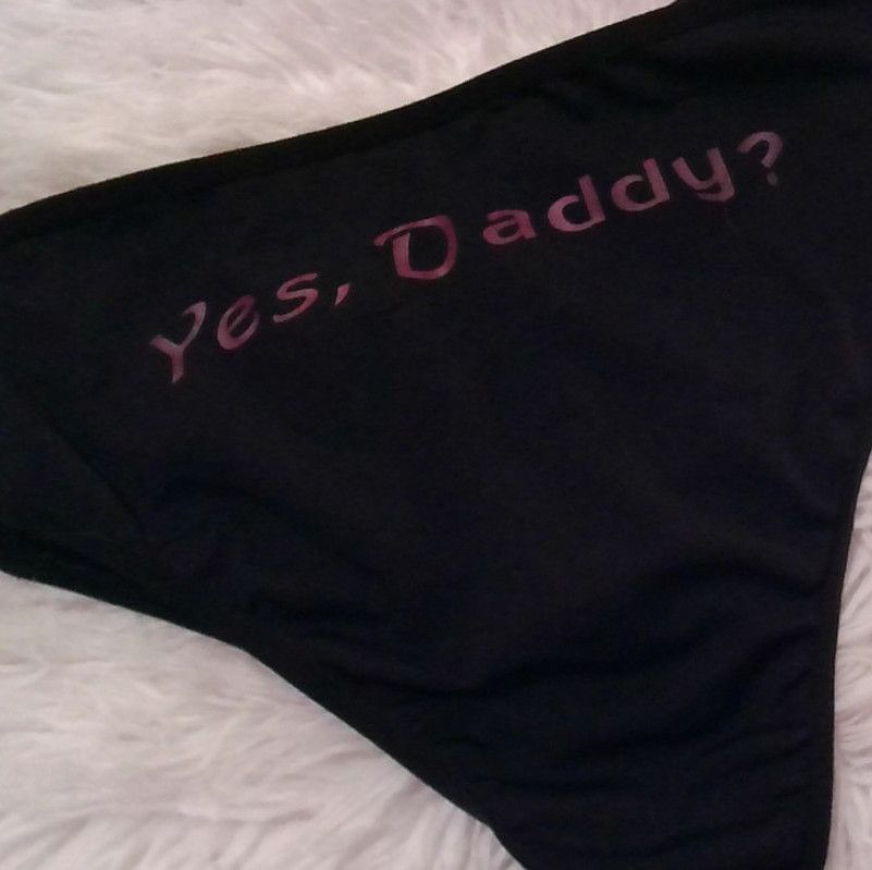 Used Yes Daddy Panties