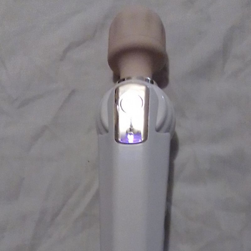 Pearl White Swivel Head Multi Speed Wand