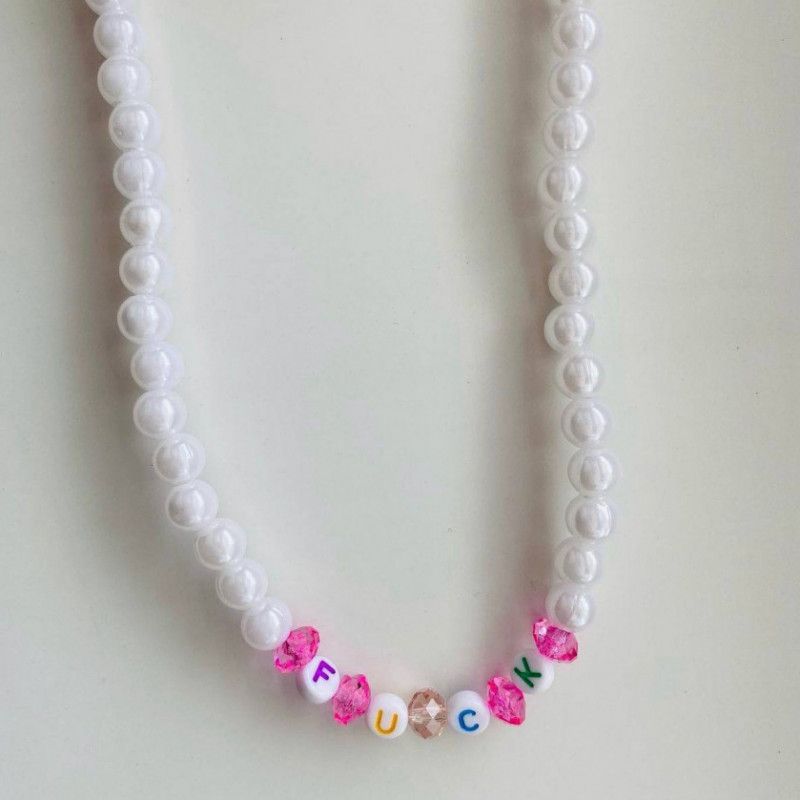 make handmade bead necklace only for u