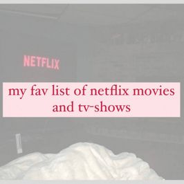 my fav list of netflix tv shows