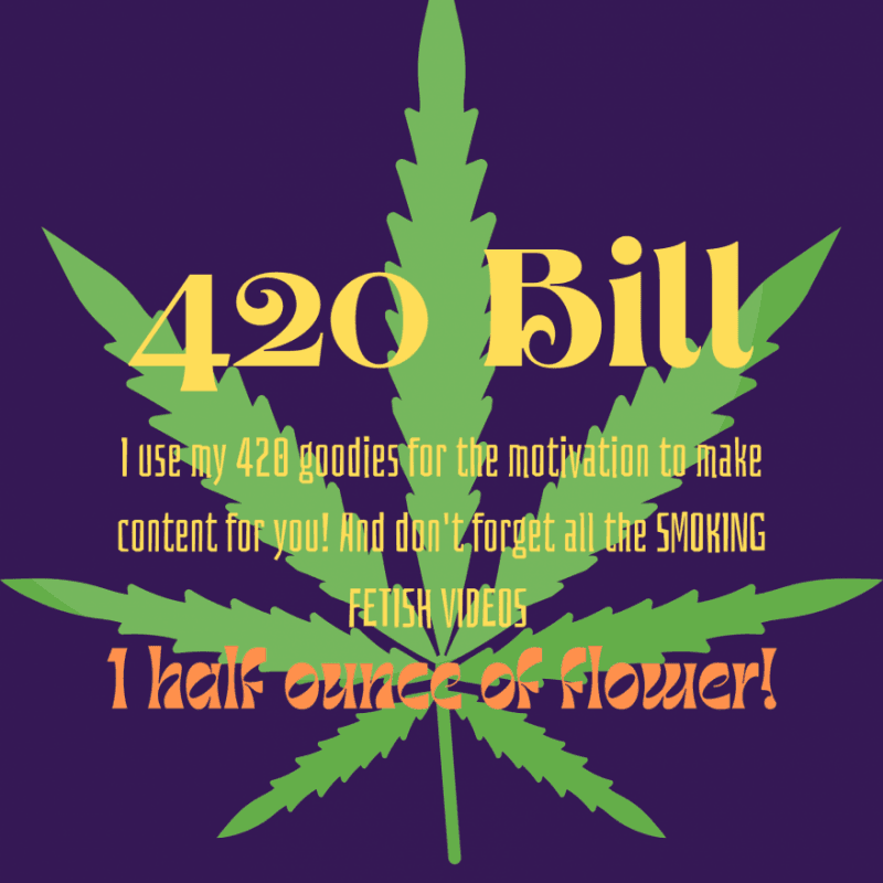 420 bill: flower