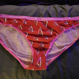 VS Red Heart Panties