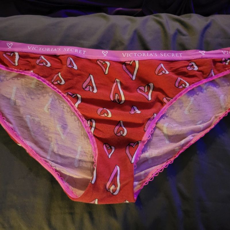 VS Red Heart Panties