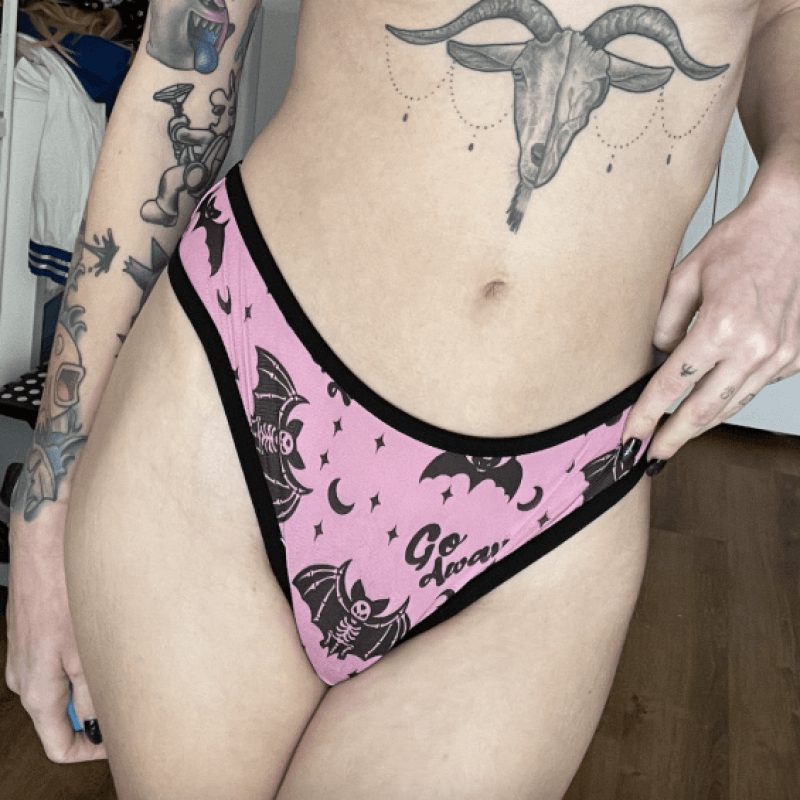 Pink Emo Panties