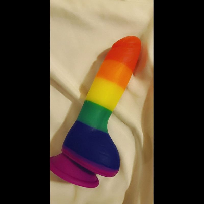 Rainbow Dildo