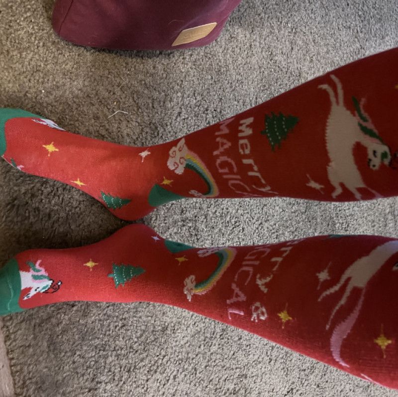 Merry Magical Knee High Socks