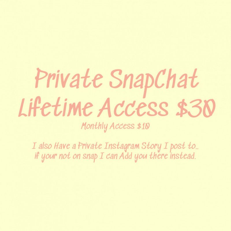 Private Snapchat Access