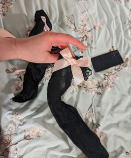 My stinky worn hold ups