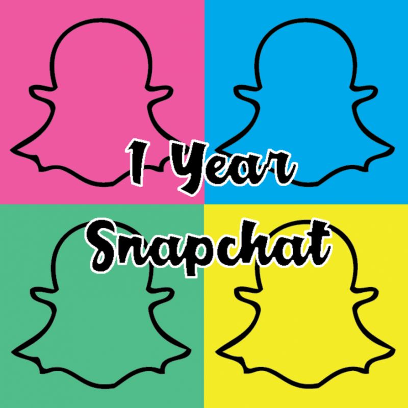 Snapchat for a Year!