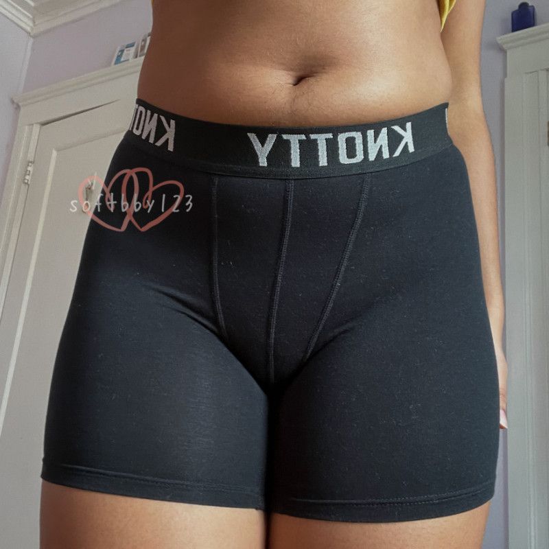 Sweaty workout boxers