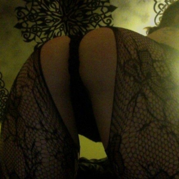 Sexy Black Lace Crotchless Bodystocking