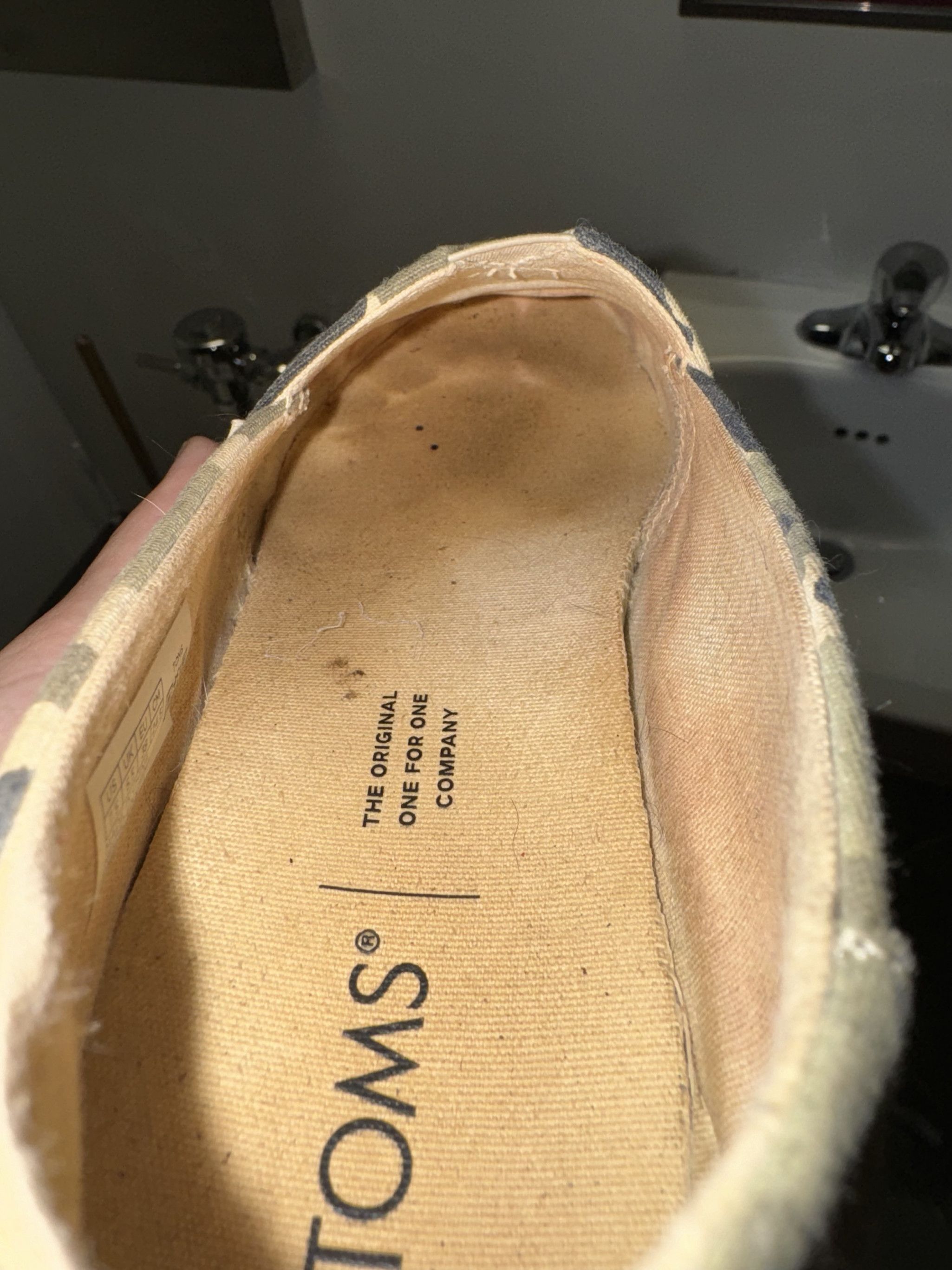 Well worn Toms