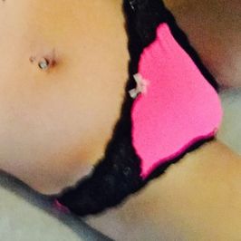 Hot pink panties