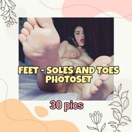 Feet soles and toes photoset