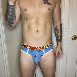 Pizza print cristian Stewart briefs