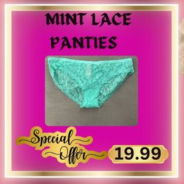 WORN MINTLACE PANTIES