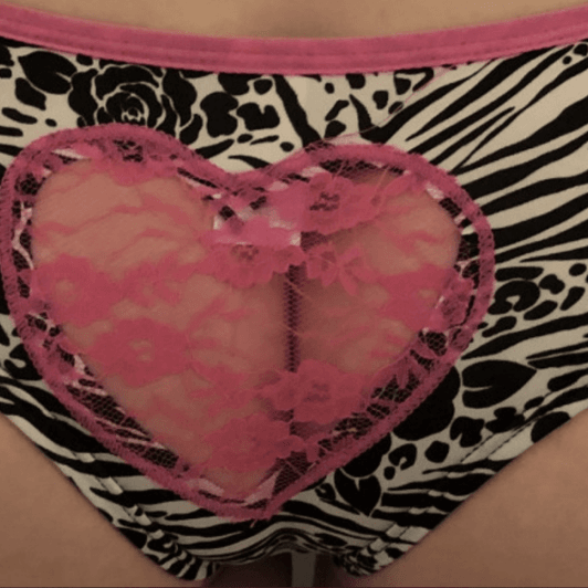Pink Heart Panties worn by Leeann