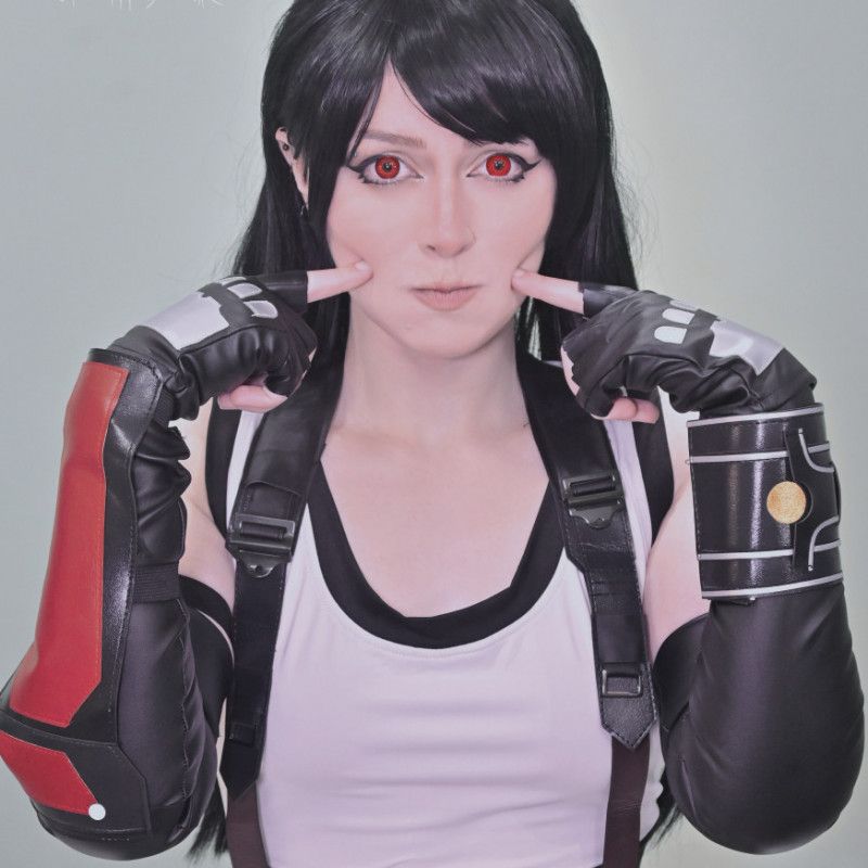 Sexy fighter Tifa Lockhart from Final Fantasy